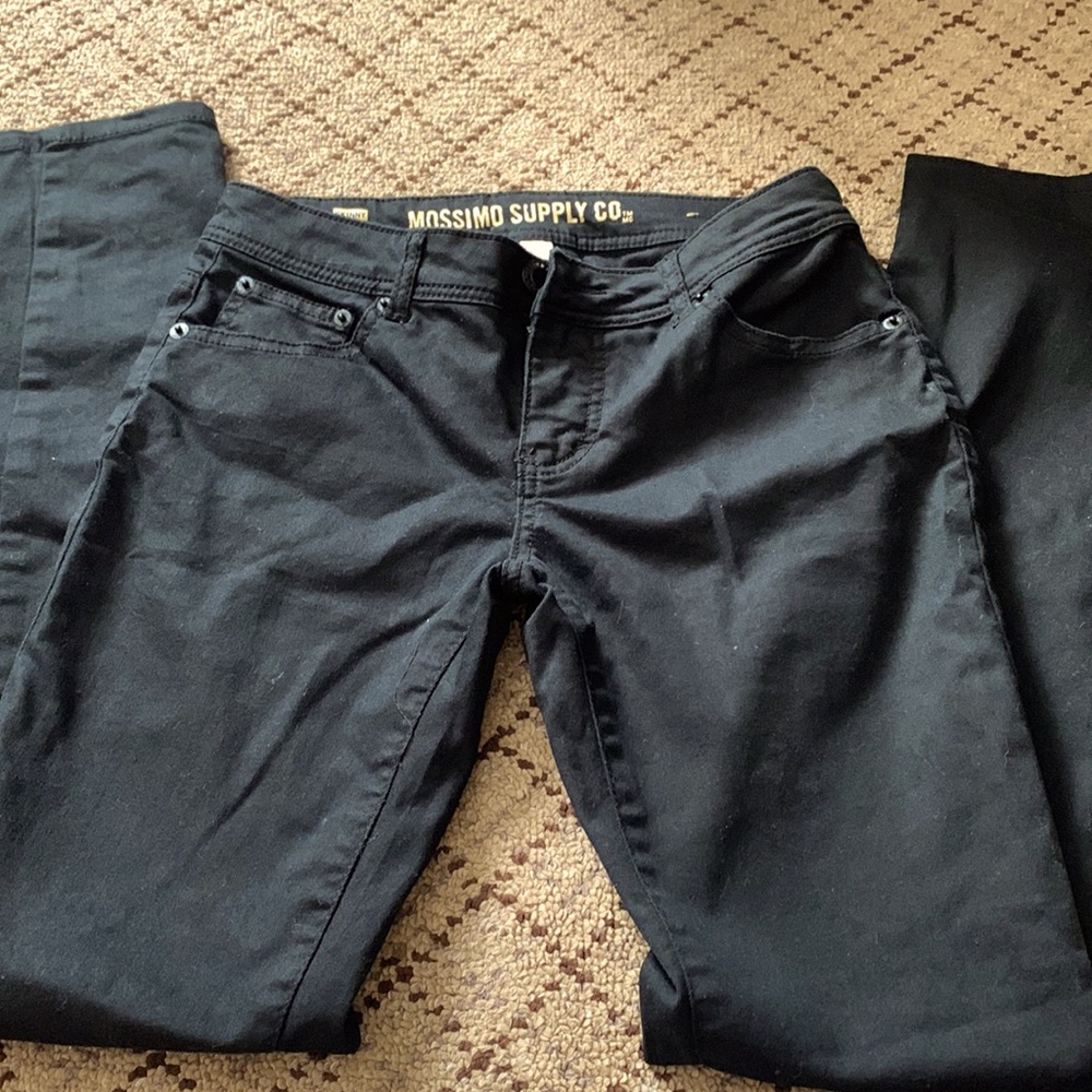 Black skinny jeans size 5